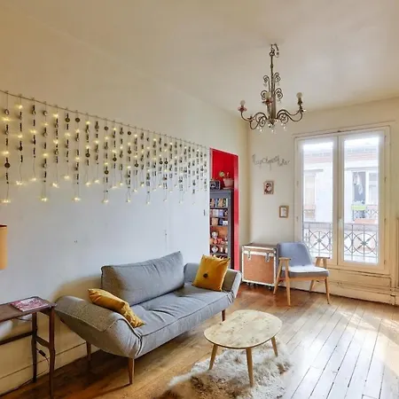 Appartement Cozy T2, 1bdr, 2p, 18, Canal St-martin *